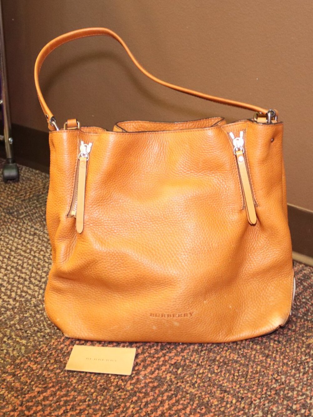Burberry Leather Shoulder Bag